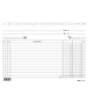 100 SCHEDE 2 COLONNE ORIZZONTALE 15X21CM E3253 EDIPRO
