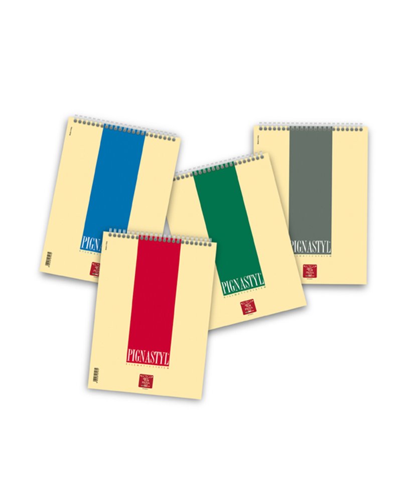 BLOCCO PIGNASTYL SPIRALE A4 210X297MM 5M 60FG 80GR PIGNA