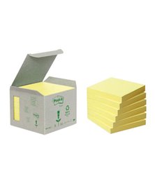 BLOCCO 100foglietti Post-itÂ® Notes Green 76x76mm 654-1B GIALLO