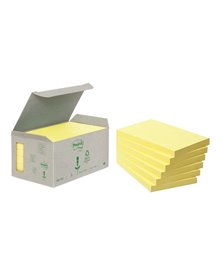 BLOCCO 100foglietti Post-itÂ® Notes Green 76x127mm 655-1B GIALLO