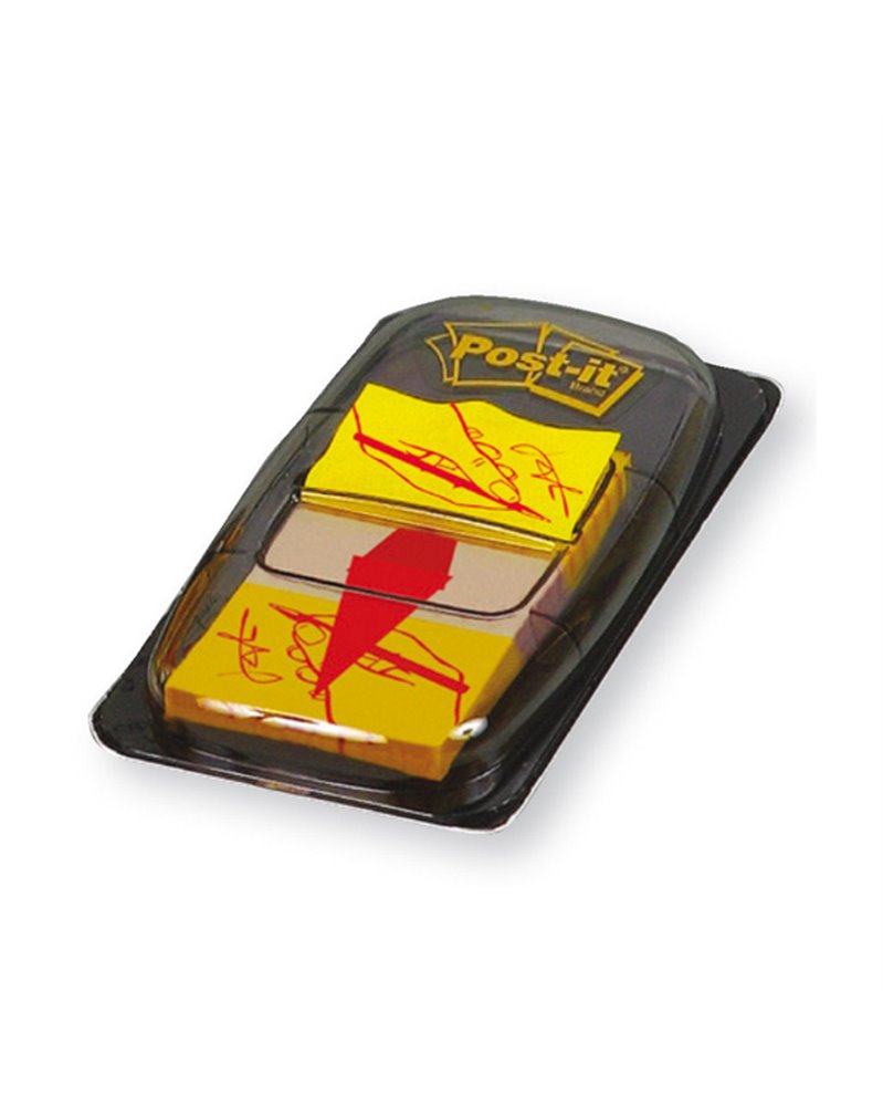 SEGNAPAGINA Post-itÂ® 680-31 SIMBOLO "FIRMA QUI" INDEX 50FG