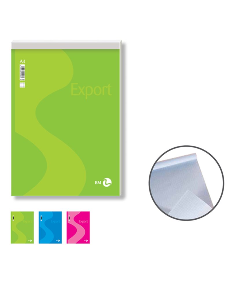 BLOCCO NOTE EXPORT 150x210mm 50gr 50fg 5mm BM