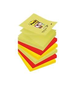 BLOCCO 90foglietti Post-itÂ® Super Sticky Z-Notes 76x76mm R330-6SS-MARRAKESH