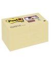 BLOCCO 90foglietti Post-itÂ® Super Sticky Giallo Canaryâ„¢ 47,6x47,6mm 622-12SS-CY