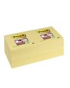 BLOCCO 90foglietti Post-itÂ® Super Sticky Giallo Canaryâ„¢ 76x76mm 654-12SS-CY