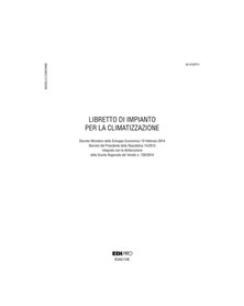 LIBRETTO IMPIANTO CLIMATIZZAZIONE VENETO 297x210mm 48pag E2621VE EDIPRO