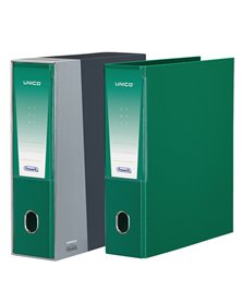 Registratore Unico c/custodia verde dorso 8cm f.to protocollo Favorit
