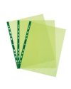 25 Buste forate Pstel 22x30 verde liscio Favorit