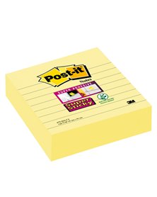 BLOCCO 70fg Post-itÂ® Giallo Canaryâ„¢ 101x101mm A RIGHE f.to XL 675-SS3CY-EU