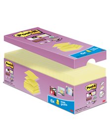 VALUE PACK 20 BLOCCH 90fg Post-itÂ® Super Sticky Z-notes 76X76MM R-330-SSCY-VP20