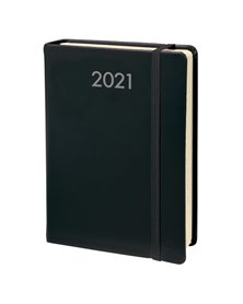 Agenda settimanale Affari Prestige ML 10x15cm Habana nero 2021 Quo Vadis