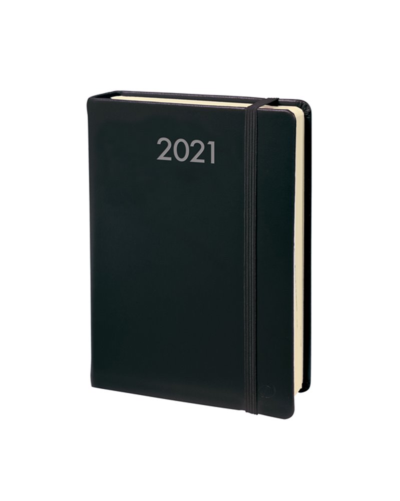 Agenda settimanale Ministro Prestige 16x24cm Habana nero 2021 Quo Vadis