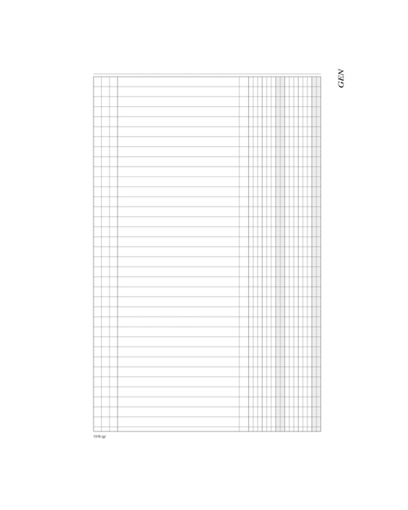 Registro Scadenzario spiralato Gen-Dic 8pag. 29,7x21cm DU131648000 Data Ufficio