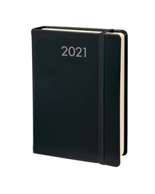 Agenda Daily 21 Prestige 13x21cm Habana nero 2021 Quo Vadis