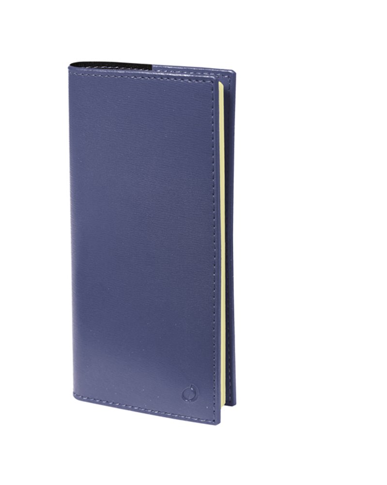 Agenda Planing Planital c/spirale 8,8x17cm Soho blu ardesia 2021 Quo Vadis