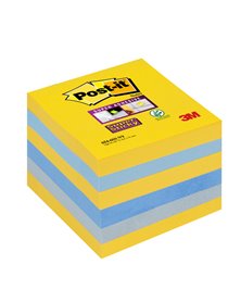 Blocco 90foglietti Post-itÂ® Super Sticky 76x76mm 654-6SS-NY colori New York