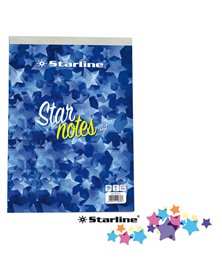 Blocco Note A4 21x29,7cm 5mm 60gr 60Fg StarNotes Starline