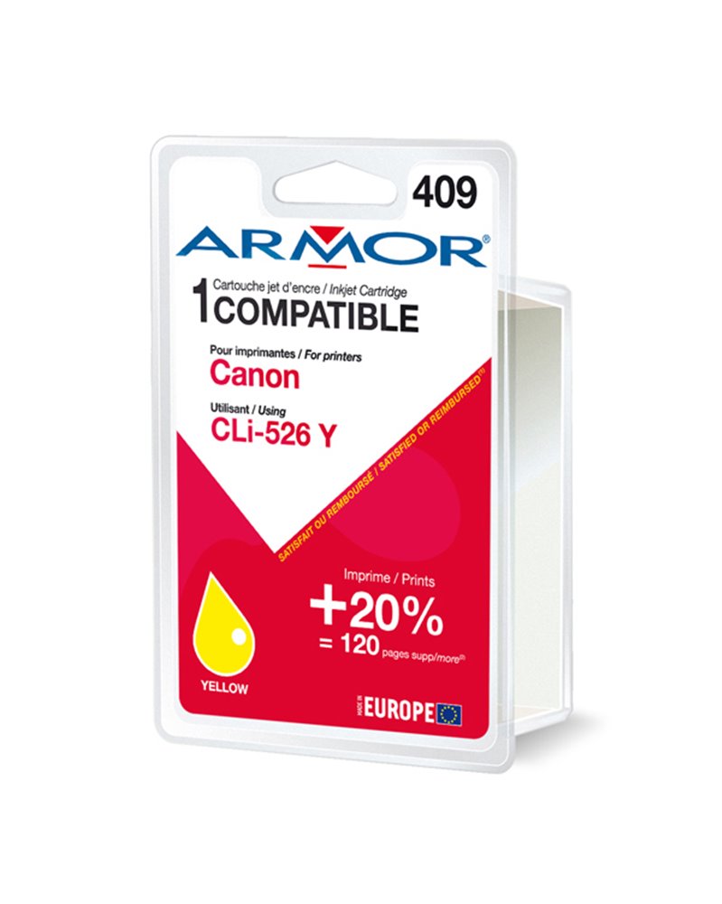 CARTUCCIA GIALLO PER CANON PIXMA IP4850 MG5150 MG5250 MG6150 MG8150