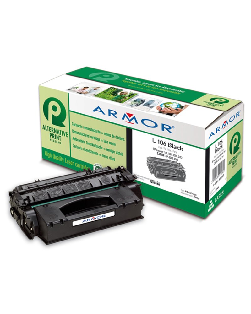 TONER NERO ARMOR PER HP LASERJET 1160 1320 AIO 3390 3392