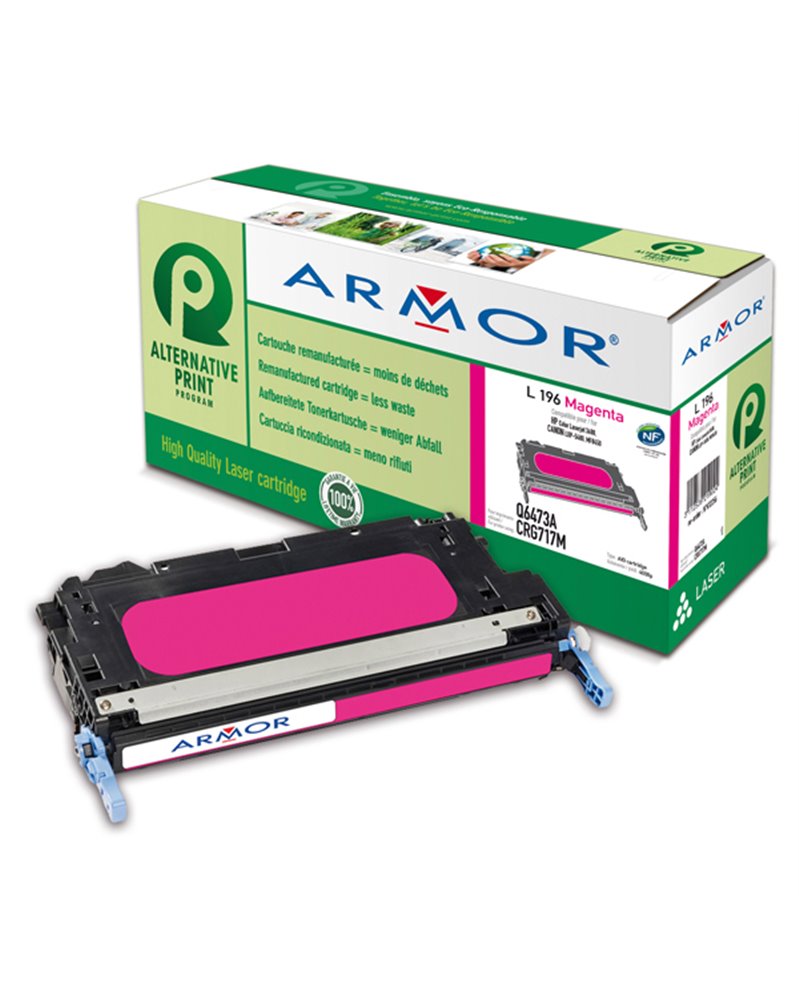 TONER MAGENTA ARMOR PER HP COLOR LASERJET 3600
