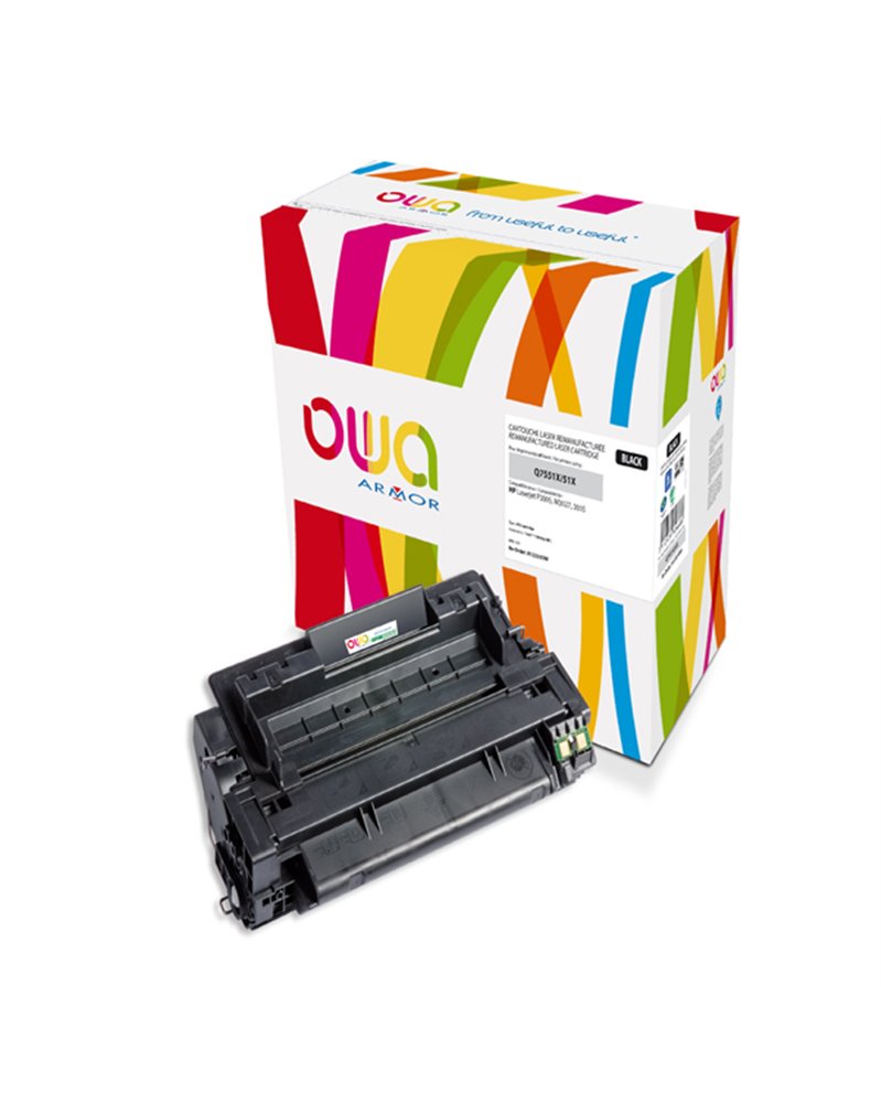Toner Nero Armor per HP Laserjet P3005, M3027, 3035 pag13,000