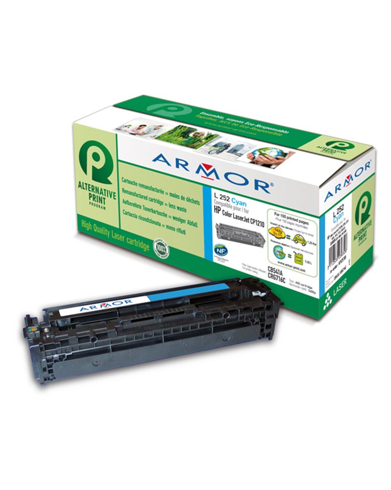 TONER CIANO ARMOR PER HP COLOR LASERJET CP1210 1215 1510