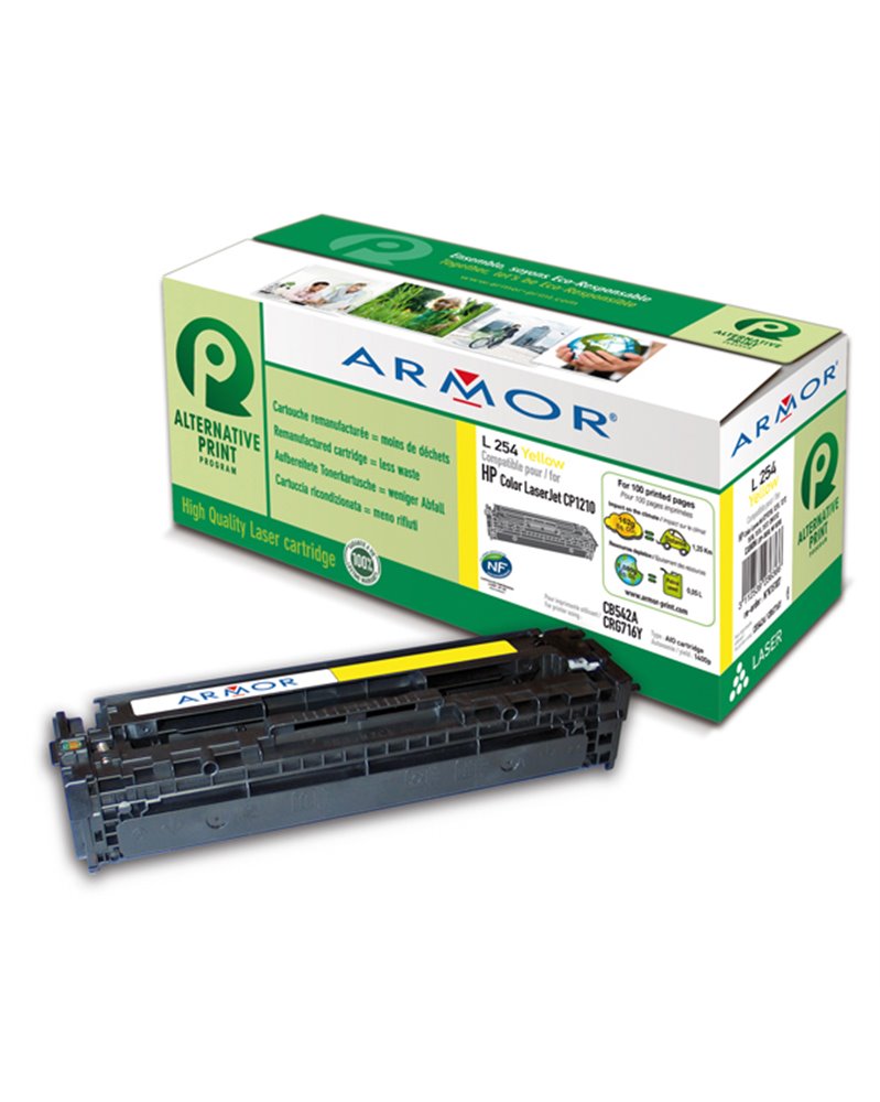 TONER GIALLO ARMOR PER HP COLOR LASERJET CP1210 1215 1510