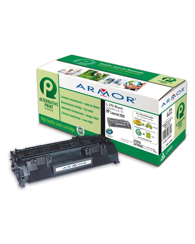 TONER NERO ARMOR PER HP LASERJET P2030 P2035 P2050 P2055