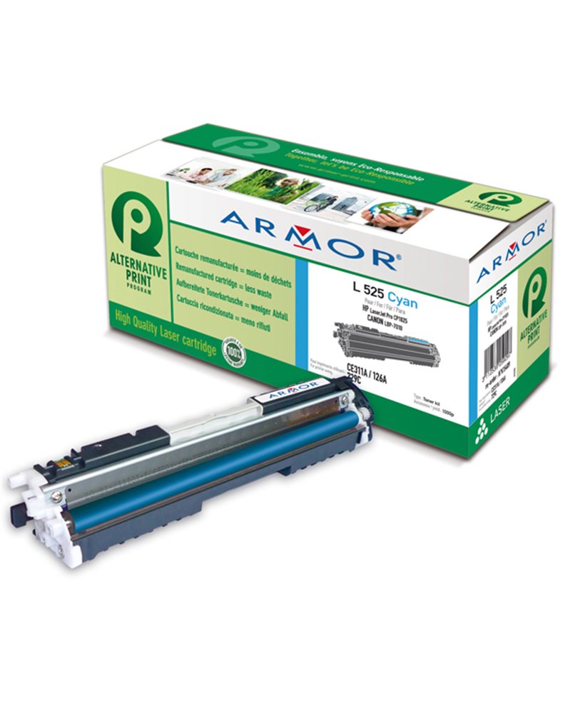 TONER CIANO ARMOR PER HP LASERJET PRO CP1025