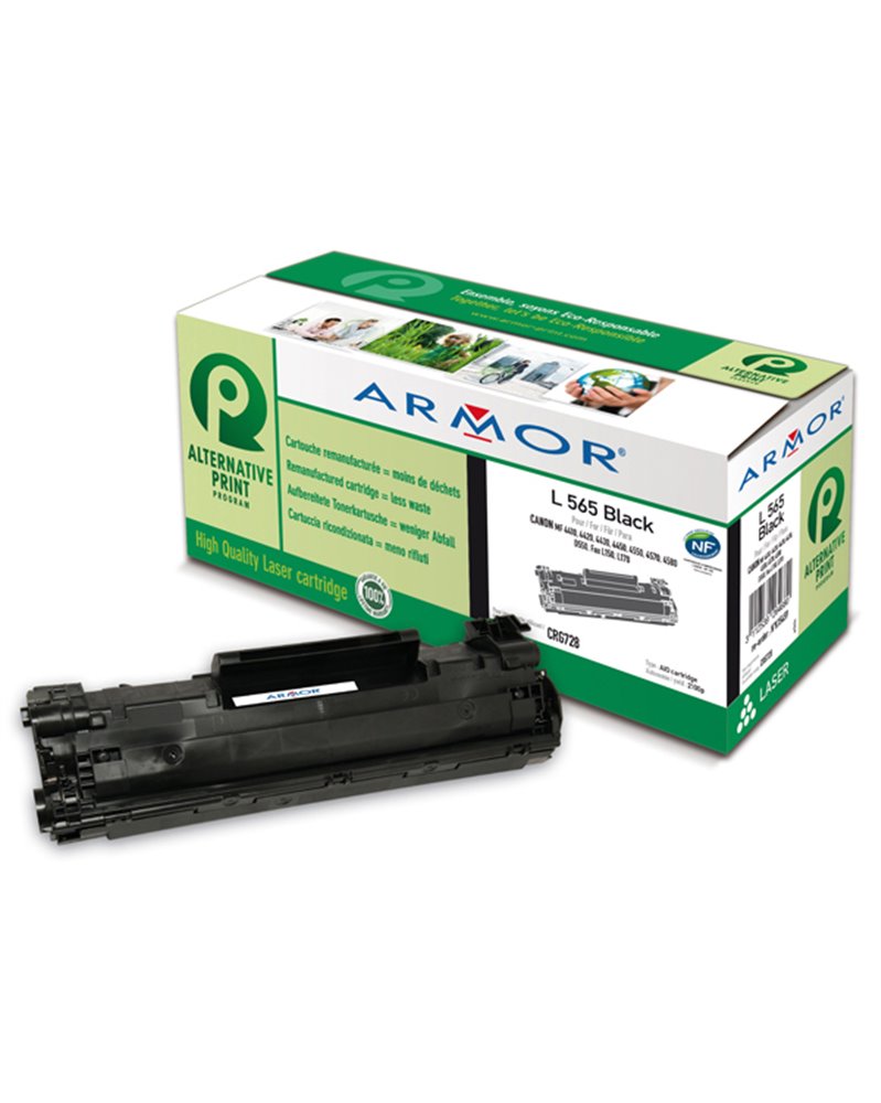 TONER NERO ARMOR PER CANN MF 4410, 4420, 4430, 4550, 4570, 4580, D550, Fax L150