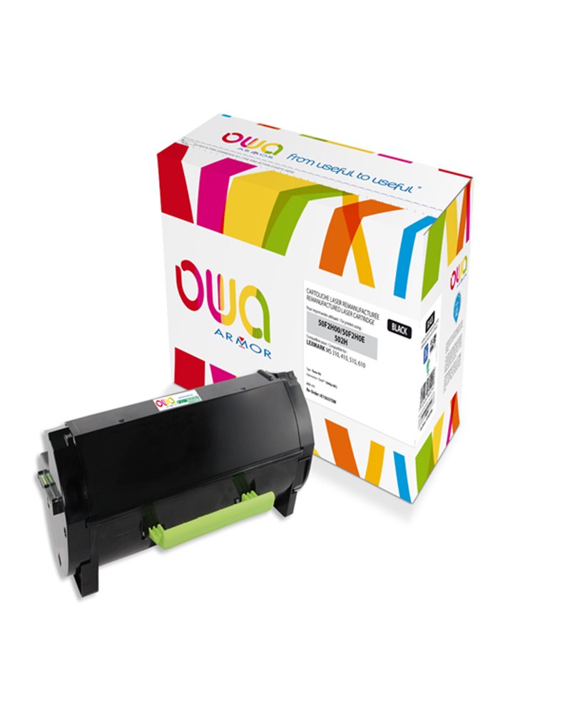 Toner Nero Armor per Lexmark MS310, 312, 410, 510, 610