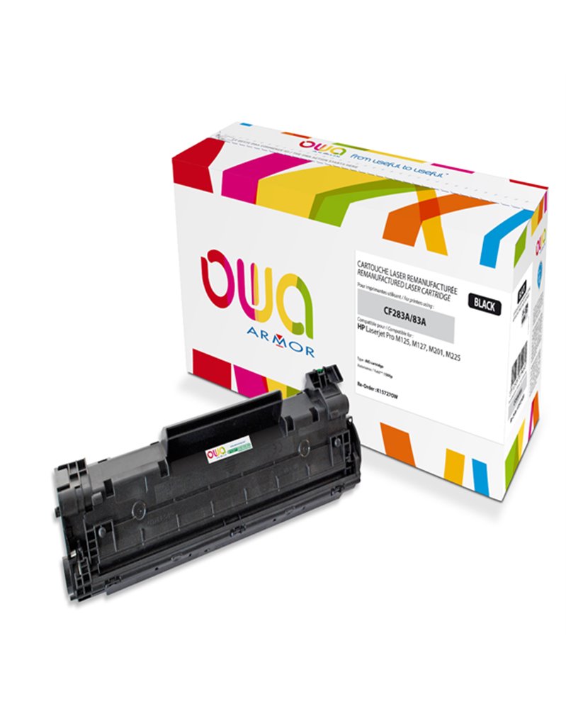 Toner Nero Armor per HP Laserjet Pro M125, M127, M201, M225 1500pag