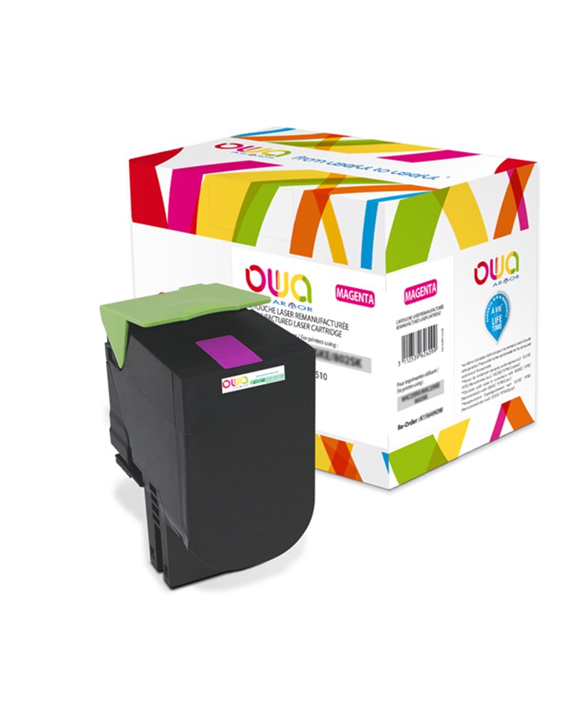 Toner Magenta Armor per Lexmark CX410, CX510