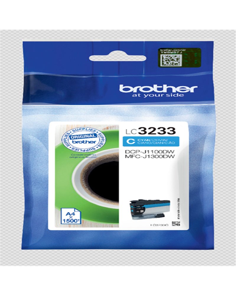 CARTUCCIA CIANO BROTHER PER DCPJ1100DW MFCJ1300DW 1.500 PAG