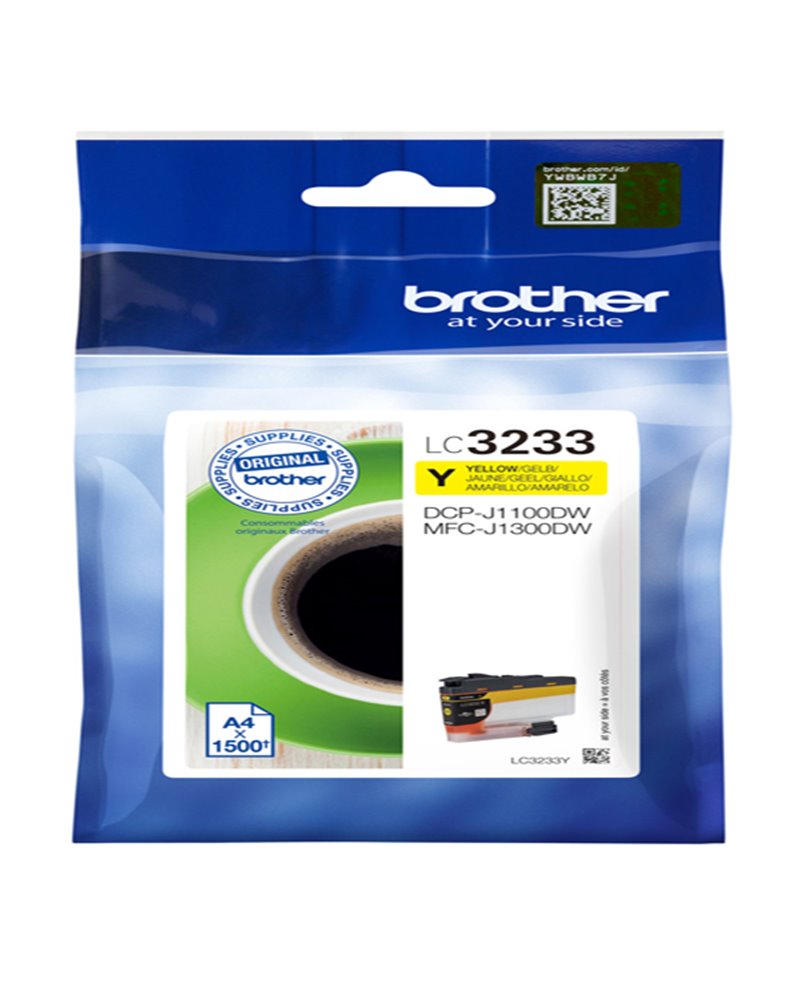 CARTUCCIA GIALLO BROTHER PER DCPJ1100DW MFCJ1300DW 1.500 PAG