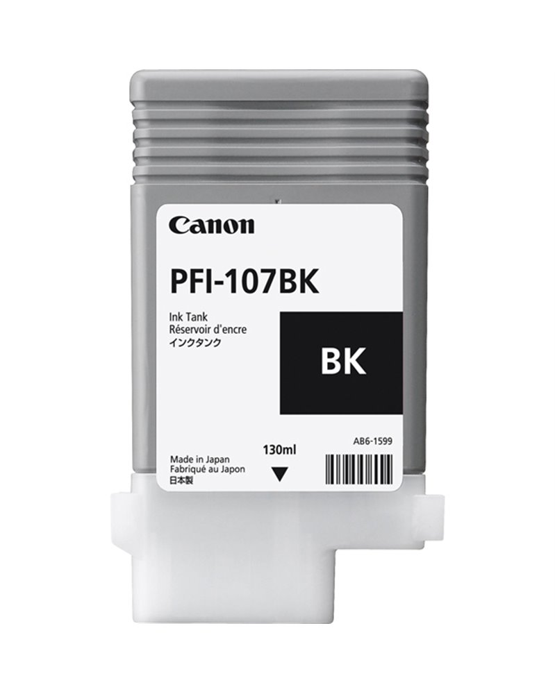 INK CARTRIDGEÂ PFI-107BK NERO 130ml