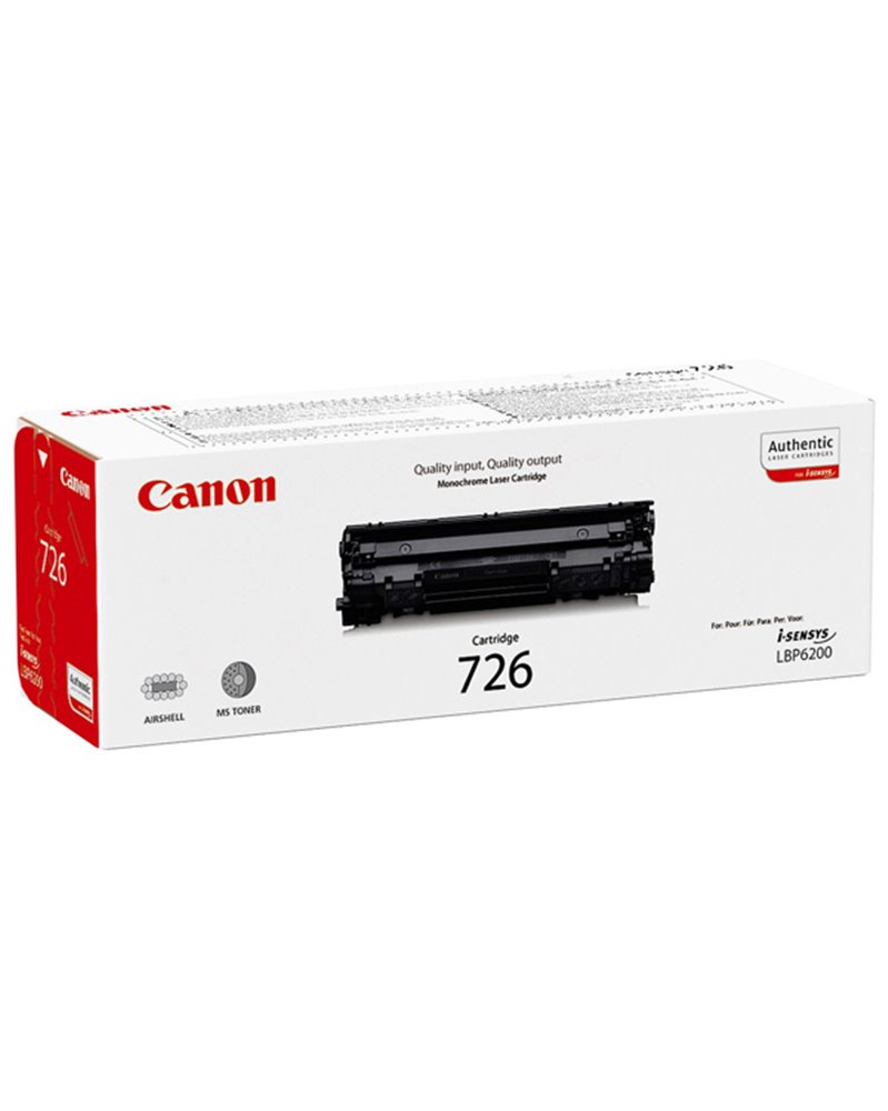 CARTUCCIA NERA LBP6200D CRG 726