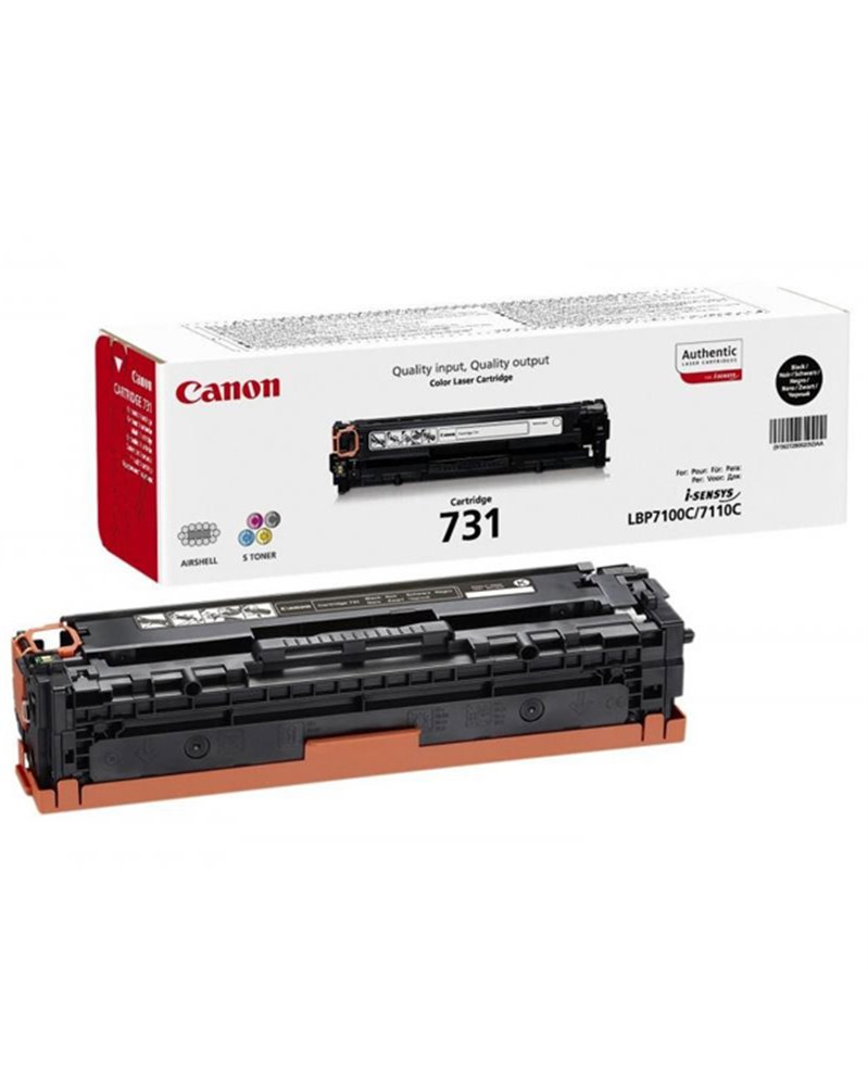 TONER NERO PER LBP7100Cn, LBP7100Cw 731BK