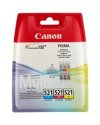 REFILL COLORE MULTIPACK CLI521 CIANO MAGENTA GIALLO