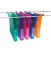 5 CARTELLE SOSPESE CASSETTO 39/U-3CM MFX IN PPL COLORI ASSORT.