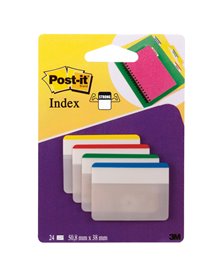 BLISTER 24 Post-itÂ® INDEX STRONG 686F-1 50,8X38MM X ARCHIVIO