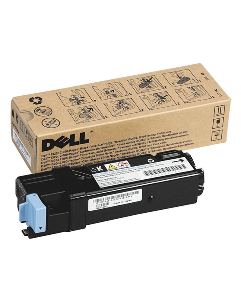 TONER NERO Dell 1320c DT615 ALTA CAPACITA'