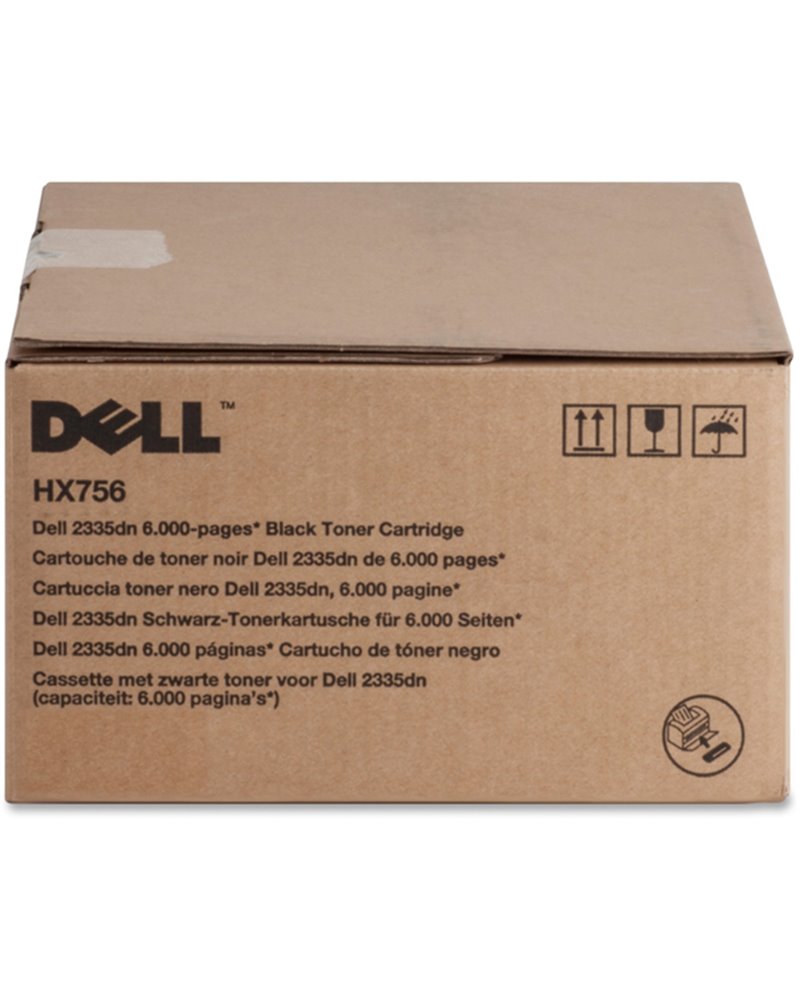 TONER NERO Dell 2335dn HX756 ALTA CAPACITA'