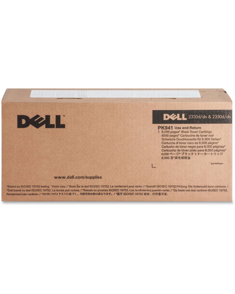 TONER NERO Use Return Dell 2330d/dn 2350d/dn PK941 ALTA CAPACITA'