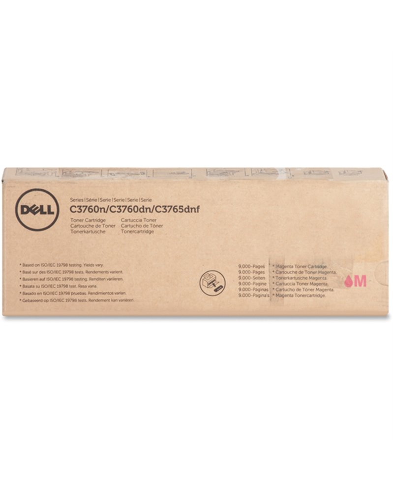 TONER MAGENTA DELL C3760n/3760dn/3765dnf STAND. CAP.