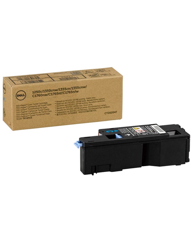 TONER CIANO Dellâ„¢Â  C17XX 1250/135XÂ  CAPACITA' STANDARD