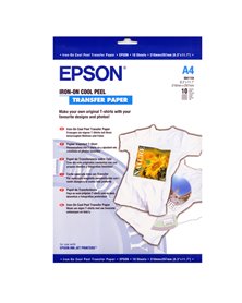 CARTA SPECIALE PER STAMPA INKJET SU TESSUTO 10fg 124gr 210x297mm A4 EPSON