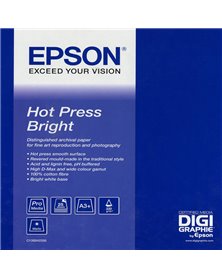 EPSON HOT PRESS BRIGHT PAPER, IN ROTOLI DA 111, 8CM X 15, 2M