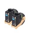 TONER CARTRIDGE ACUBRITE CIANO (S050604), IN CONFEZIONE DOPPIA