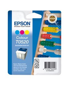 CART.3COLORI STYLUS COLOR 400/440/460/600/640/660/670/740/760/800 BLISTER RS